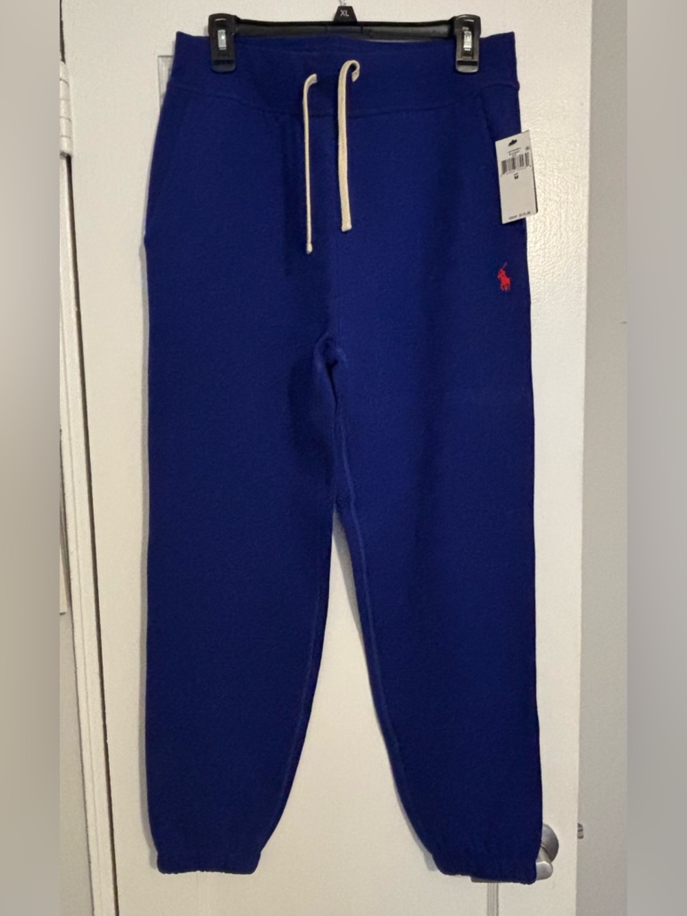Polo by Ralph Lauren Royal Blue Sweatpants with Red Pony